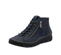 Rieker Femme 55048 Bottes Courtes, Bleu, 39 EU