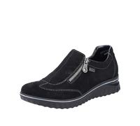 Rieker Femme 59071 Mocassin, Noir, 42 EU