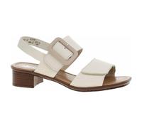Rieker Femme 62663 Sandales à lanières, Beige, 38 EU