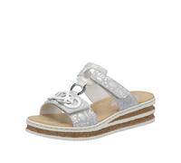 Rieker Femme 62936 Mules, Argent Platine, 39 EU