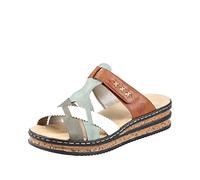 Rieker Femme 62989 Mules, coloré, 38 EU