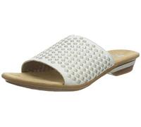 Rieker Femme 63498 Sandale, Combinaison Blanche, 41 EU
