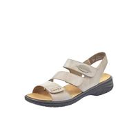 Rieker Femme 64573 Sandale, Beige, 38 EU