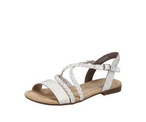 Rieker Femme 65264 Sandale, Beige, 37 EU
