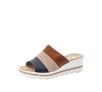 Rieker Femme 67492 Sandale, Bleu combiné, 39 EU