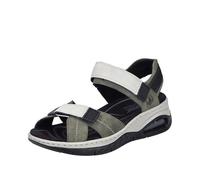 Rieker Femme 67651 Sandales de Trekking, Vert, 37 EU