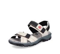 Rieker Femme 68851 Sandale, Blanc, 39 EU