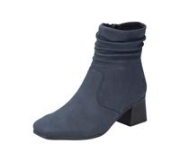 Rieker Femme 70972 Botte Tendance, Bleu, 41 EU