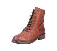 Rieker Bottines à lacets rouille, Taille 39