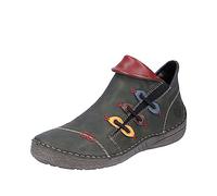 Rieker Femme 72581 Botte Tendance, Vert 54, 36 EU