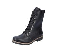 Rieker Femme 73542 Bottes à Lacets, Noir, 38 EU
