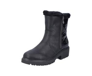 Rieker Femme 76061 Bottine, Noir, 38 EU Large