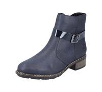 Rieker Femme 77261 Bottes Courtes, Bleu, 36 EU
