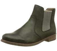 Rieker Femme 77460 Bottine Chelsea, Vert, 36 EU
