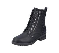 Rieker Femme 91611 Bottes à Lacets, Noir, 40 EU
