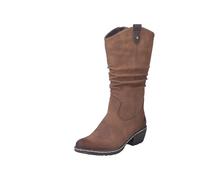 Rieker Femme 93775 Botte mi-Mollet, Marron, 41 EU