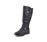 Rieker Femme 94772 Botte Tendance, Noir, 36 EU