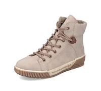 Rieker Femme Baskets N0730, Dame Baskets Basses,Semelle intérieure Amovible,Chaussure Basse,Chaussures de Rue,Loisirs,Sport,Beige (Beige / 64),38 EU / 5 UK