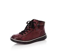 Rieker Femme Baskets Z4243, Dame Baskets Basses,Hydrofuge,riekerTEX,Chaussure Basse,Chaussure de Rue,Chaussure à Lacets,Rouge (Rot / 36),40 EU / 6.5 UK
