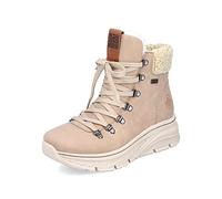 Rieker Femme Bottes 48034, Dame Bottes d'hiver,Semelle intérieure Amovible,Hydrofuge,riekerTEX,imperméable,fourré,Chaud,Marron (Braun / 20),41 EU / 7.5 UK