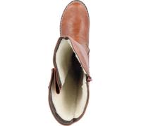Rieker Femme Bottes chaudement doublées Bottes d'hiver Boucles décoratives Y9193, Taille:38 EU, Couleur:Marron