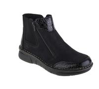 Rieker Femme Bottes d'hiver, Noir, 38 EU