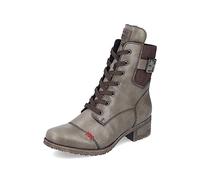 Rieker Femme Bottines 70345, Dame Bottines à Lacets,Chaussure de Transition,Botte,Demi-Botte,Botte à Lacets,Vert (grün / 54),38 EU / 5 UK
