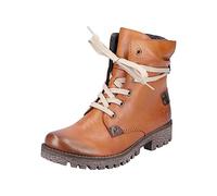 Rieker Femme Bottines 78530, Dame Bottines à Lacets,Bottes,Chukka Boot,Bottes Courtes,Bottes à Lacets,Marron (Braun / 24),41 EU / 7.5 UK
