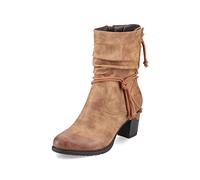 Rieker Femme Bottines 96073, Dame Bottines,Bottes,Bottes Courtes,Bottines,Hautes,Marron (Braun / 22),39 EU / 6 UK