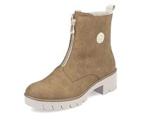 Rieker Femme Bottines X5754, Dame Bottines,Demi-Bottes,Bottines,fourrés,Bottes d'hiver,Marron (Braun / 24),38 EU / 5 UK