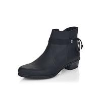 Rieker Femme Bottines Y0782, Dame Bottines,Bottillons,Botte,Demi-Botte,Bootie,Plat,Noir (Schwarz / 01),38 EU / 5 UK