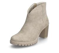 Rieker Femme Bottines Y2553, Dame Bottines,Bottillons,Bottes,Botte,Demi-Botte,Chaussure de Transition,Chaussure d'hiver,Beige (Beige / 60),36 EU / 3.5 UK