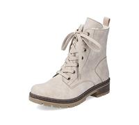 Rieker Femme Bottines Y7446, Dame Bottines à Lacets,Bottes,Chukka Boot,Bottes Courtes,Bottes à Lacets,Beige (Beige / 60),36 EU / 3.5 UK