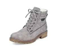 Rieker Bottines Femme Y9125 – à lacets, hydrofuge riekerTEX – Gris Taille 39