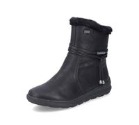 Rieker Femme Bottines Z0070, Dame Bottines,Semelle intérieure Amovible,Hydrofuge,riekerTEX,Bottes d'hiver,Demi-Bottes,Noir (Schwarz / 00),41 EU / 7.5 UK