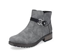 Rieker Femme Bottines Z6869, Dame Bottines,Demi-Bottes,Bottines,fourrés,Bottes d'hiver,Gris (Grau / 45),36 EU / 3.5 UK