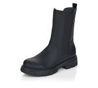Rieker Femme Bottines Z9180, Dame Bottines,Bottillons,Bottes,Botte,Demi-Botte,Bootie,Fermeture éclair,Noir (Schwarz / 02),39 EU / 6 UK