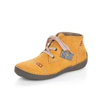 Rieker Femme Chaussures à Lacets 52543, Dame Chaussures Confortables,Chaussure Basse Confort,Lacets,Confortable,Jaune (Gelb / 69),39 EU / 6 UK