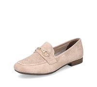 Rieker Femme Chaussures Basses 51760, Dame Mocassin,Chaussons,Chaussures Basses,élégant,Chaussures d'affaires,Bureau,Rose (Rosa / 31),38 EU / 5 UK