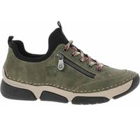 Rieker Femme Chaussures basses Chaussures 45973-54 vert , Taille:38 EU