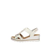 Rieker, Femme, Chaussures, Blanc, Taille: 36 EU Sandalen Hak