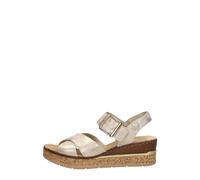 Rieker, Femme, Chaussures, Gris, Taille: 36 EU Sandalen Hak