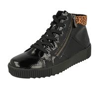 Rieker Femme Damen Kurzstiefel Schwarz Botte mi-Mollet, 39 EU