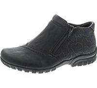 Rieker Femme Herbst/Winter Botines, Noir (Schwarz/Schwarz/Schwarz / 00 00), 36 EU