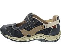 Rieker Femme L0575 Mocassin, Bleu, 41 EU