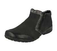 Rieker Femme L4659 Botte Tendance, Noir 00, 36 EU