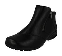 Rieker Femme L4663 Bottine, Noir, 39 EU