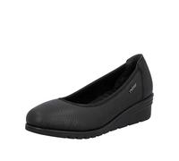 Rieker Femme L5360 Ballerine, Noir, 41 EU