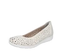 Rieker Femme L9365 Ballerines, Beige, 42 EU