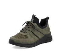 Rieker Femme M4970 Mocassin, Vert 54, 36 EU Large